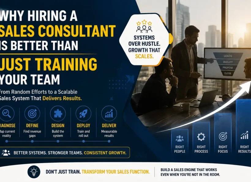 Why Hiring a Sales Consultant Is Better Than Just Training Your Team Why Hiring a Sales Consultant Is Better Than Just Training Your Team